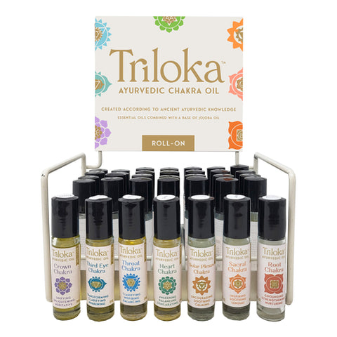 Triloka Chakra Roll-On Anointing Oils - Wholesale