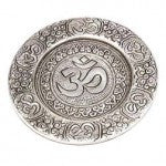 Soapstone & Recycled Metal Candle Plates - Wholesale
