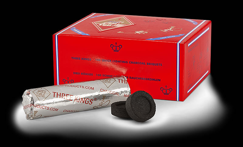 Three Kings Charcoal Tablets - Wholesale